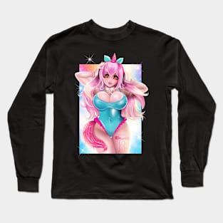 Super Sonico Unicorn Long Sleeve T-Shirt